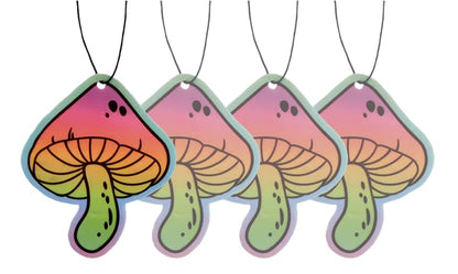 Funny Naughty Unique Car Air Fresheners Scented With Premium Oils By Fresh Fresheners (Magic Mushroom) - color: Magic Mushroom