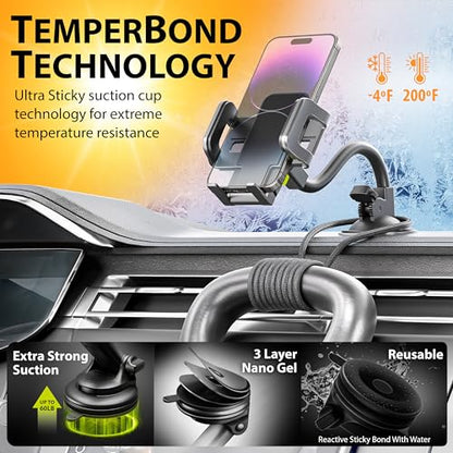 Bracketron TripGrip Window and Vent Mount, GPS Car Mount, Windshield Cell Phone Holder for Car, Includes Vent Clip - style: Window & Vent Mount