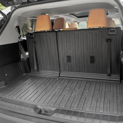 Cargo Liner for 2026 2025 2024 Grand Highlander Accessories, Cargo Mat Seat Backrest 2 in 1 Mat All-Weather TPE Back Seat Protector Trunk Mat for Grand Highlander Accessories