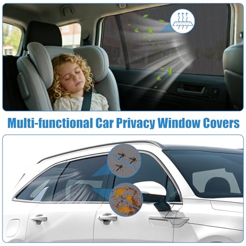 Car Window Shades for 2015-2020 Kia Sorento - Rear Side Window Sun Shade for Baby, Breathable Mesh Car Privacy Window Covers, UV Protection and Heat Insulation for Road Trips, Napping, Camping - size: Sorento(2015-2020)R-2PCS