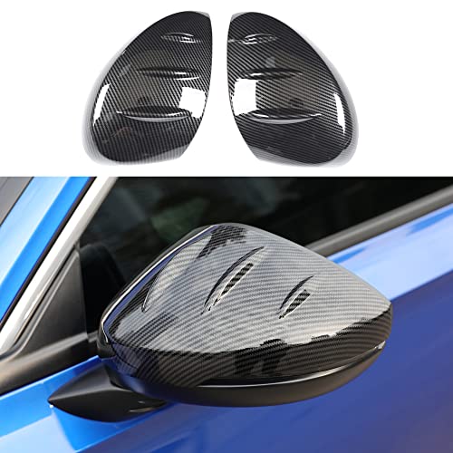 for Honda Civic Touring 2022 2023 2024 2025 Extrior Side Rear View Mirror Cover, Rearview Mirror Trims for Civic 11th Gen Sport Touring Original Car OEM Style -Sorty Carbon FIber Grain - color: carbon fiber grain, size: with Integrated LED Turn Indicators