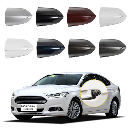 Car Exterior Door Handle Key Hole Trim Cover CapCompatible with Ford Fusion 2013 2014 2015 2016 2017 2018 2019 2020 DS7Z 54218A15-DC Door Handle Accessories Lock Cap Red Without Electroplating - color: Red, size: Without Electroplating