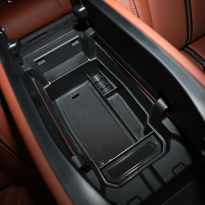 4PCS for Mazda CX50 and CX-50 hybrid Center Console Organizer Tray, Armrest Storage Box for Mazda CX50 CX 50 2025 2024 2023 Prime Insert Secondary Box, Must Have Interior Trim Accessories - size: 4 PCS