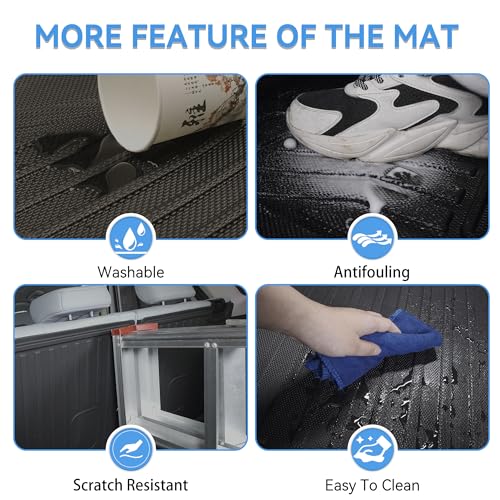 Cargo Liner with Backrest Mat Compatible with 2017-2025 Mazda CX-5 All Weather Protection CX5 Accessories - style: 18) for Mazda CX-5 2017-2025 Cargo Liner & Seat Back Mat