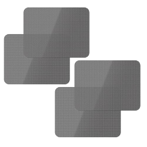 ZIMISI 4PCS Car Side Window Sunshade, Block UV Rays Car Window Shade for Baby, Reusable & Washable Static Cling Film Stickers, Windshield Sun Shade Privacy Protector Accessories