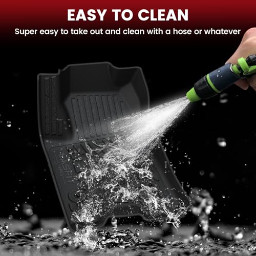 LASFIT Floor Mats & Cargo Liner 2021-2026 & Only 7 Seats (Not for 8/9 Seats) for Chevy Suburban/GMC Yukon XL(Only Yukon XL, Not Fit Yukon)/Cadillac Escalade ESV(Only Escalade ESV, Not Fit Escalade) - size: Suburban/Yukon XL/Eacalade ESV 7 Seats 2021-2026