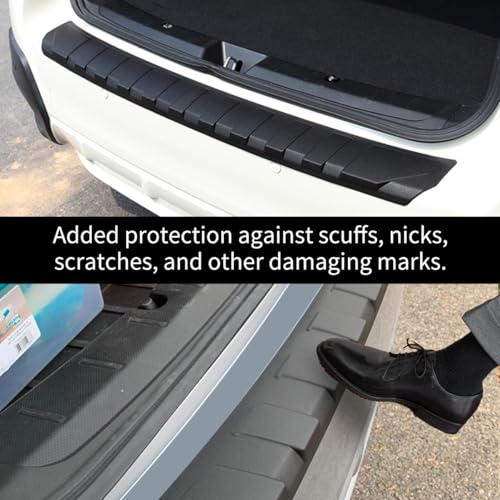 Rear Bumper Protector Guard Accessory Trim Cover Scratch Resistant Trunk Door Entry Guards Compatible with Subaru XV Crosstrek 2012 2013 2014 2015 2016 2017 - color: Subaru XV Crosstrek 2012-2017