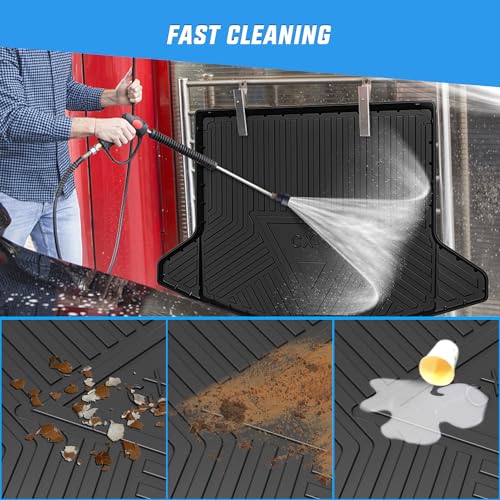 Nilight Cargo Mats for Mazda CX5 CX-5 2017 2018 2019 2020 2021 2022 2023 2024 2025 All Weather Protection Heavy Duty Cargo Liners - color: 2017-2025 Mazda CX5 Cargo Mat