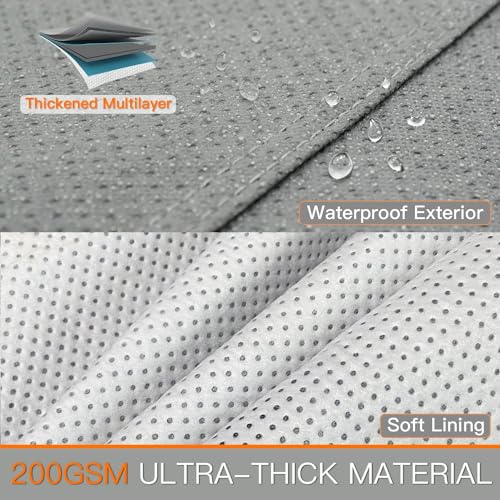 Kayme Heavy Duty Car Cover Custom Fit BMW 3 Series 320i 325i 328i 330i 335i (2013-2025) Waterproof All Weather for Automobiles, Full Exterior Covers Sun Rain UV Protection.（Deliver About 3-10 Days） - size: Custom Fit BMW 3 Series