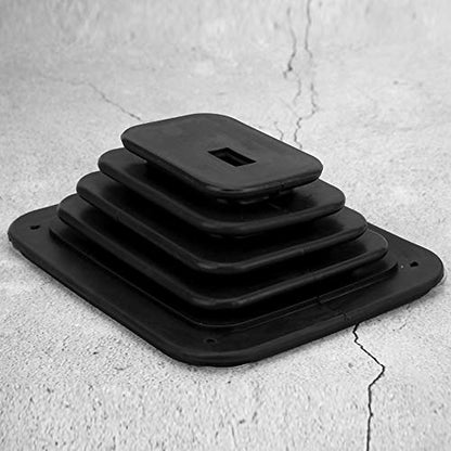 Gear Shift Cover, Shifter Boot Cover, Shift Boot Retainer, 5 5/8 in X 6 3/4 in Manual Automatic 350