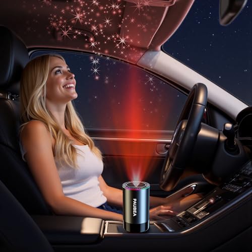 Smart Car Air Freshener Diffuser, Car Fresheners Long Lasting with 100ml Capacity Essential Oil Last, Atmosphere Starry Sky Lights, 3 Adjustable Modes and AI Intelligent Control - Cologne