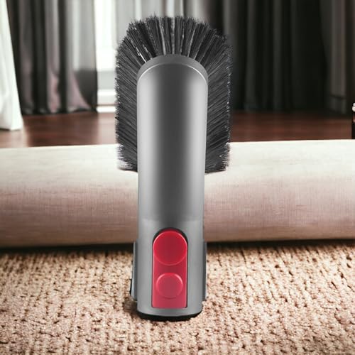 Dusting Brush Attachment Compatible with Dyson V15 V12 V11 V10 V8 V7 Gen 5 - Soft Bristle Vacuum Cleaner Accessories - Gentle Dusting Tool for Delicate Surfaces - style: Mini Soft Dusting