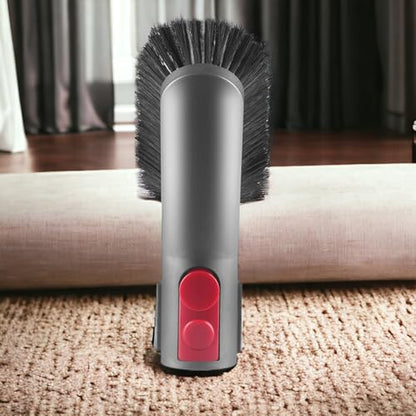 Dusting Brush Attachment Compatible with Dyson V15 V12 V11 V10 V8 V7 Gen 5 - Soft Bristle Vacuum Cleaner Accessories - Gentle Dusting Tool for Delicate Surfaces - style: Mini Soft Dusting