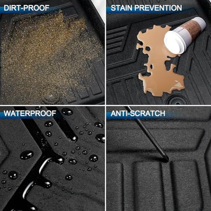 Peleus Floor Mats & Trunk Mat for Chevy Trax/Buick Envista 2024 2025 2026 All Weather TPE Protection Floor Liners Full Set with Cargo Liner for 2024 2025 Chevy Trax Buick Envista Accessories - style: for Chevy Trax/Buick Envista 2024+