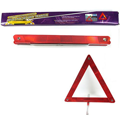 3 x Reflective Road Sign Triangle Emergency Parking Car Safety Warning Vehicle !