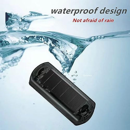 Emergency Strobe Light Strip, Ultra mini Solar Warning Flash, Emergency Safety Warning LED mini car Bicycle Motorcycle Strobe Light (Green) - color: Green