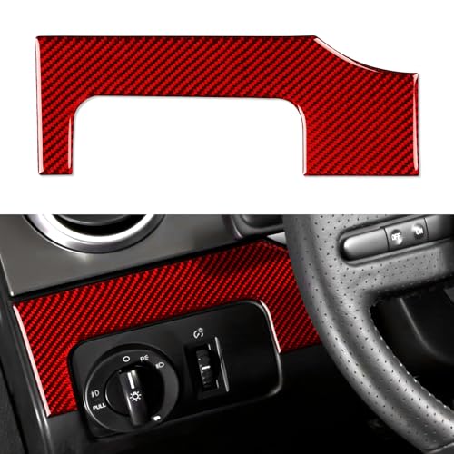 Car Sticker Carbon Fiber Decal Accessories for Ford Mustang GT Shelby 2005 2006 2007 2008 2009 Accessories - color: Decal