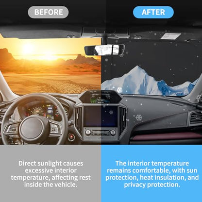 Full Set 8 PCS Window Shades for Subaru Forester 2019-2024 Accessories, Car Full Windshield Side Rear Window Sun Shade Covers, Sun UV & Privacy Protection, for Camping Napping Daily Leisure - size: For Subaru Forester 2019-2024