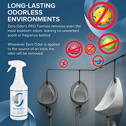 Zero Odor Pro Commercial Strength Odor Eliminator, Room Deodorizer and Air Freshener, Trigger Spray, 32 oz - size: 32 Fl Oz (Pack of 1)