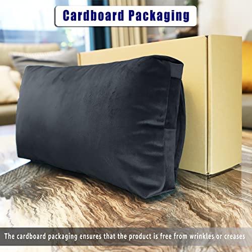 Headrest Pillow with Pearl Cotton Filling - Non-Slip Headrest Cushion for Recliners, Sofas and Loveseats (Black) - color: Black