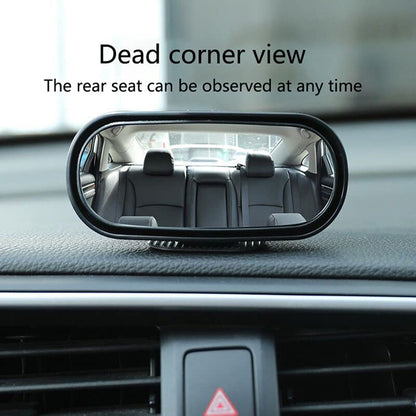 Blind Spot Car Mirror Rectangular,Adjustable Blindspot Convex Wide Angle Side Rearview Mirror for Cars Trucks SUV - color: Sliver 1 Piece