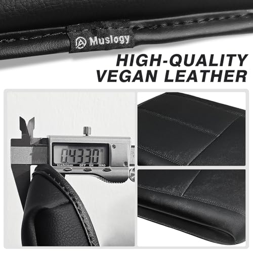 Muslogy Center Console Armrest Cover Fit for Chevy Silverado/Tahoe & GMC Sierra/Yukon 2007-2013 Accessories, Comfort Armrest Pad Console Lid Cushion Vegan Leather Regular Thick(Jump Seat ONLY) - size: 1) 07-13 |Slv&Tahoe&Sra&Yukon| Jump Seat, Regular