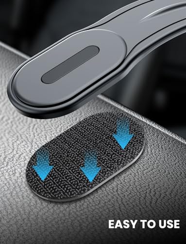 eSamcore [Size：2.83" X 1.77" 2 Pack Single-Sided 3M VHB Adhesive Pad with Loop Strip Replacement Only Compatible with Magsafe Car Mount Detachable【#253】 - size: Standard