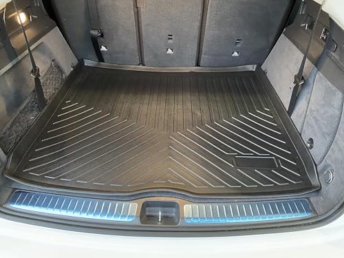 Premium Cargo Liner for Mercedes Benz GLE Class 2020-2026 - Custom Fit Car Trunk Mat - All-Season Black Cargo Mat - 3D Shaped Laser Measured Trunk Liners for Mercedes Benz GLE Class 2020-2025.