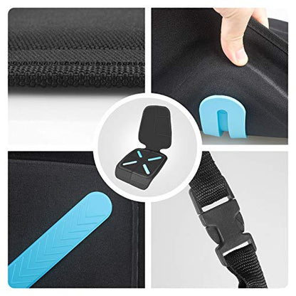 Car Seat Cover for Baby Child Car Seats, Shynerk Auto Car Seat Protector for Under Car Seats to Protect Automotive Vehicle Leather and Cloth Upholstery - Waterproof and Dirt Resistant