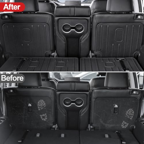Backrest Mat for Honda Pilot 2023-2025 2026, 2nd Kick Mats for Acura MDX 2022-2026 - size: for 2023-2026 Honda Pilot Kick Mats
