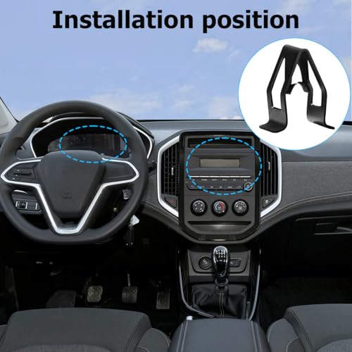 20PCS Car Dashboard Trim Clips, Metal U-Shaped Vehicle Front Console Dash Retainer, Automotive Dash Console Panel Fastener Replacement Accessories, Universal for SUV Truck Sedan - size: 20PCS