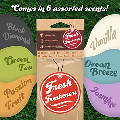Funny Naughty Unique Car Air Fresheners Scented With Premium Oils By Fresh Fresheners (Sexy Women) - color: Sexy Women