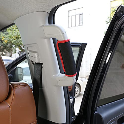 LLKUANG Car B-Pillar Handle Protection Cover for Toyota Tundra SUV/Truck,for Tundra Interior Accessories 2pcs