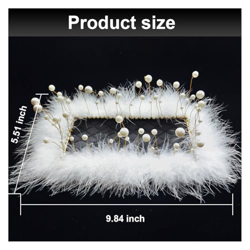Car Dashboard Anti-Slip Mat, Pearl Feather Auto Dash Phone Hold Sticky Pad, 9.84'' × 5.51'' Vehicle Strong Gripping Mat for Keychains, Sun Glasses and Electronic Devices (Rectangular) - color: Rectangular