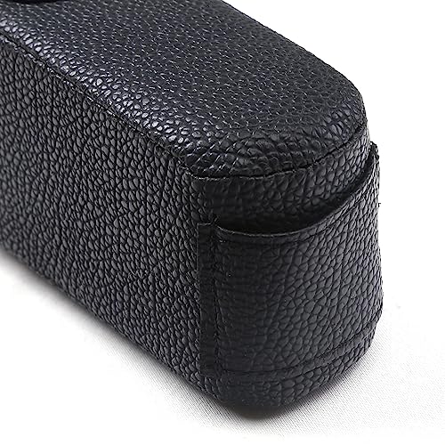 Car Seat Gap Filler 2 Pack,Car Seat Gap Filler Organizer,Car Seat Gap Plug with Storage Slot,3 in 1 Car Seat Gap Filler,Prevent Small Items from Falling(Black) - color: black