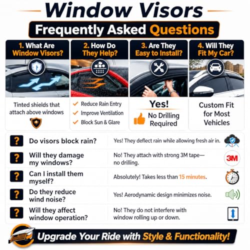 2018-2023 Tape-On Rain Guards for Chevrolet Traverse Side Window Visor Deflectors LS LT RS Premier True North High Country Durable Tinted Shades 2019 2020 2021 2022 - size: For Chevy Traverse 2018-2023