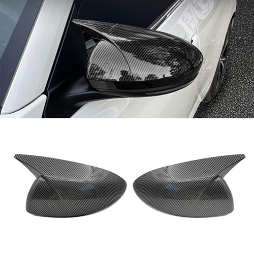 Door Side Rearview Mirror Cover Caps Fit for Nissan Altima 2019-2023 Carbon Fiber Style - size: Carbon Fiber Style