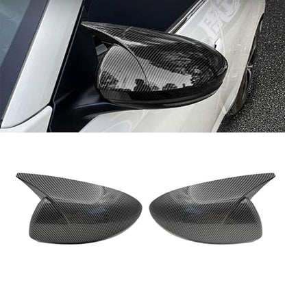 Door Side Rearview Mirror Cover Caps Fit for Nissan Altima 2019-2023 Carbon Fiber Style - size: Carbon Fiber Style