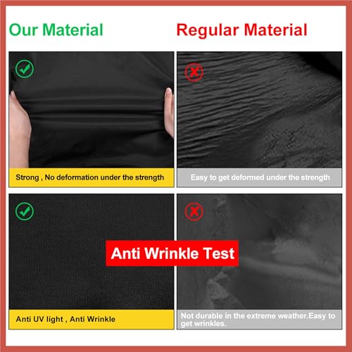 ACROPIX Car Cover Waterproof All Weather for Car, Full Car Cover Rain Sun Protection Universal Fit for Sedan 178''-185'' Car Parts