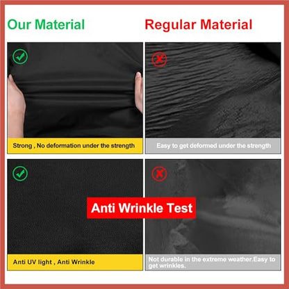 ACROPIX Car Cover Waterproof All Weather for Car, Full Car Cover Rain Sun Protection Universal Fit for Sedan 178''-185'' Car Parts