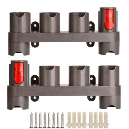 Attachments Holders Compatible with Dyson Gen 5 G5 V15 V12 V11 V10 V8 V7 Vacuum Cleaners – Double Mount with 10 Slots, Wall or Dock Installation, Durable ABS Plastic Design - style: Holder Attachments
