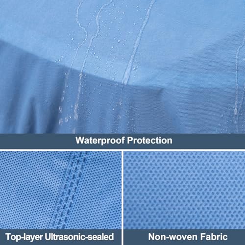 Car Cover Waterproof All Weather for Automobiles – Heavy Duty Full Exterior Covers for Snow Ice Protection – Outdoor Cars Tarps Universal Fit Sedan Toyota BMW Ford Honda Chevy up to 205"（Sedan C5）