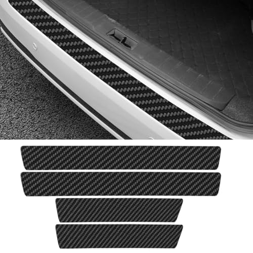 Car Door Sill Protector, Carbon Fiber Anti-Scratch Automotive Doors Edge Guards, Waterpoor Car Door Threshold Protection Auto Decoration Sticker, Universal Vehicle Interior Accessories (4PCS) - size: 4PCS
