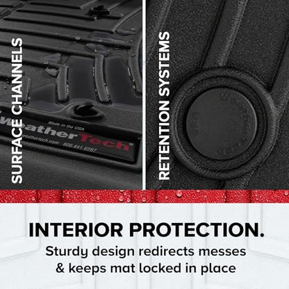 WeatherTech Custom Fit FloorLiners for Ford Expedition - Full Set (471665-1-4), Cocoa - color: Cocoa