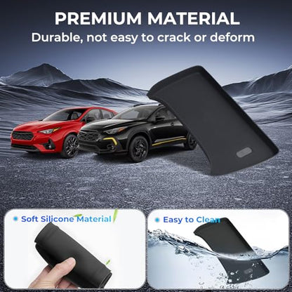 Wireless Charging Protective Mat for Subaru Crosstrek/Impreza 2026 2025 2024, Center Console Interior Accessories Silicone Anti-Slip Wireless Charger Cover Pad for 2024-2026 Crosstrek/Impreza - style: Fits for Subaru Crosstrek/Impreza 2024-2026