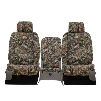 Covercraft Mossy Oak Camo Carhartt SeatSaver Custom Seat Covers | Fits 2024-2025 Toyota Tacoma (Excludes Hybrid) | 2nd Row 60/40 Bench Seat, Break-Up Country