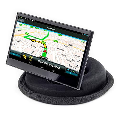 Anti Slip Car Dashboard Beanbag Phone/GPS Holder Mount For Garmin Drive 53 52 50LM 51 LMT-S 40LM DriveAssist 50LMT-D 51 LMT-S DriveSmart 55 50LM 50LMT-D 51 LMT-S DriveLuxe 50 LMT-D 51LMT-S Nuvi 57 GPS - size: 60mm Disc Diameter