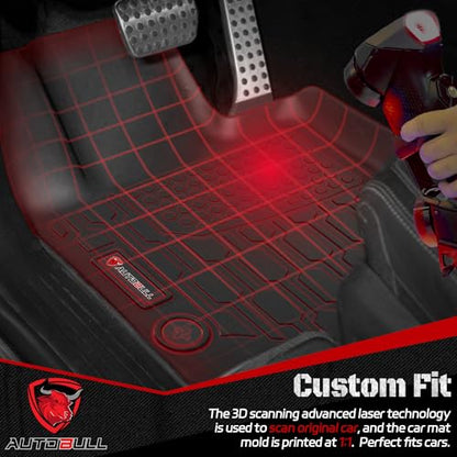 Floor Mats & Cargo Liner Compatible with 2016-2022 Mercedes Benz GLC Cargo Mat, Full Set All Weather Protection 1st, 2nd Row Car Liners & Trunk Mat, Black - style: Mercedes Benz GLC 2016-2022