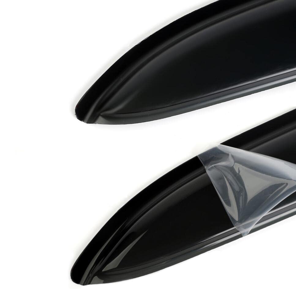 Rainproof Side Window Wind Deflectors for Mercedes-Benz C-Class S204 2008-2014 Wagon, Tape-on Sun Rain Guard Window Visors for Cars,Vent Deflector for C-Class S204 08-14 Wagon MB29 - size: C-CLASS S204 2008-2014