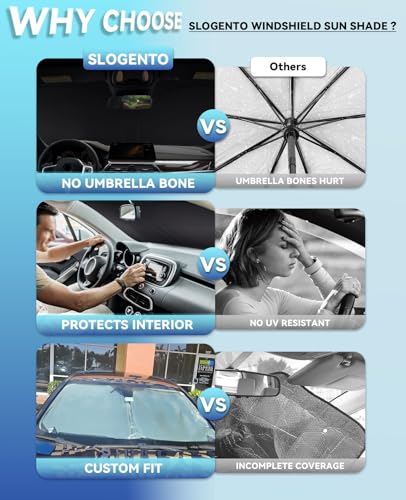 Custom Fit Windshield Sun Shade for Toyota 4Runner 2010-2026, Blocks UV & Heat, Front Window Sunshade Accessories, Easy Fold & Store Keep Your Car Cooler - size: for 2010-2026 Toyota 4Runner